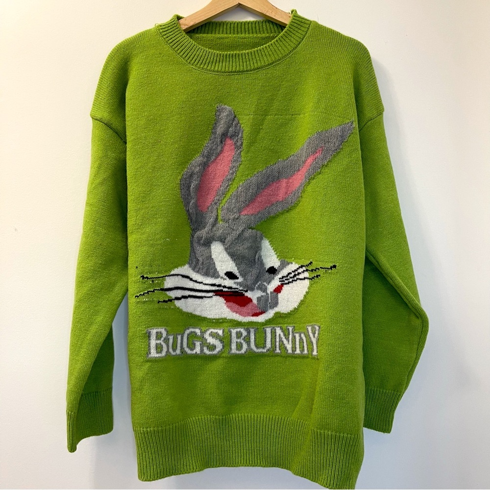 WARNER BROS BUGS BUNNY KNITTED SWEATER
